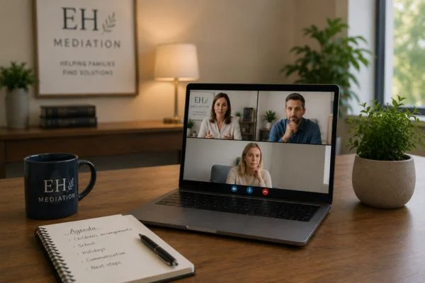 child access mediation Milton Keynes online meeting.